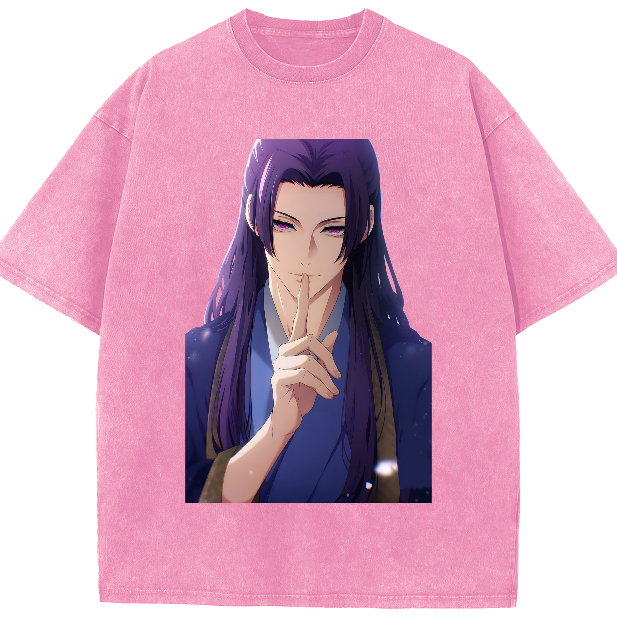 （画像用） 薬屋のひとりごと The Apothecary Diaries 綿100% ヴィンテージ風 半袖Tシャツ（フロントプリント）